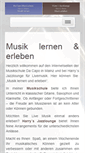 Mobile Screenshot of dacapo-musik.de