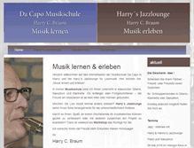 Tablet Screenshot of dacapo-musik.de